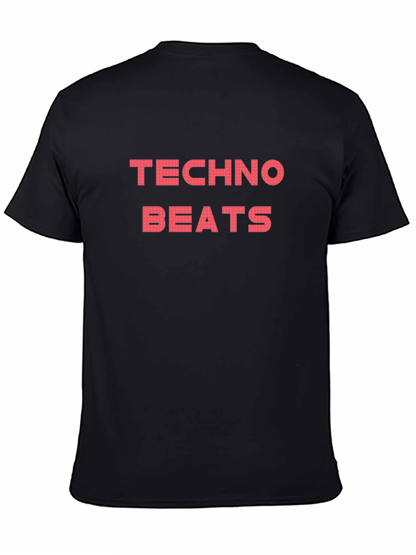 Techno Beats Black T-Shirt - Stylish Music Apparel