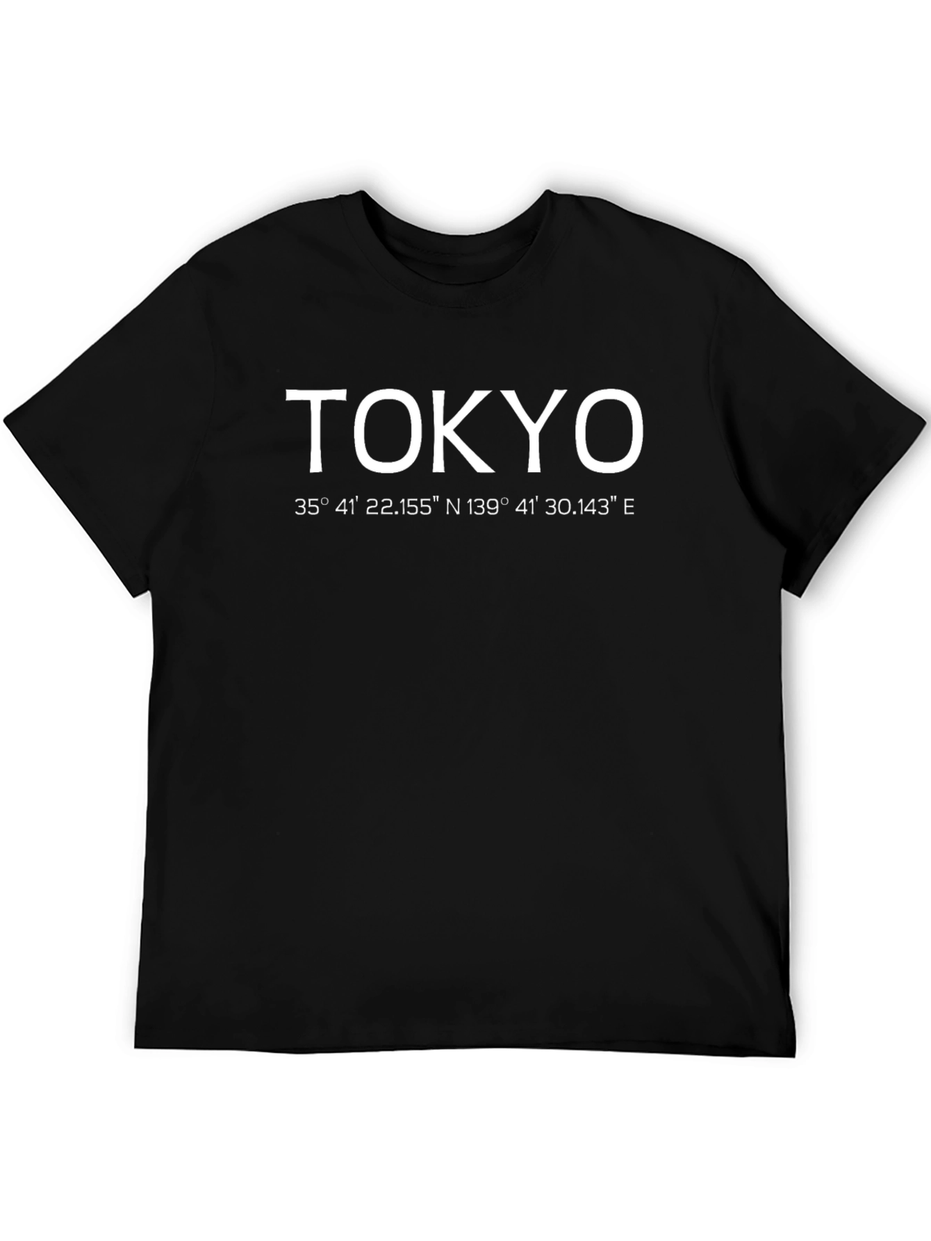 Tokyo Coordinates Graphic Print T-Shirt