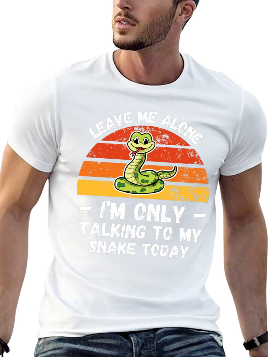 Leave Me Alone Snake T-Shirt