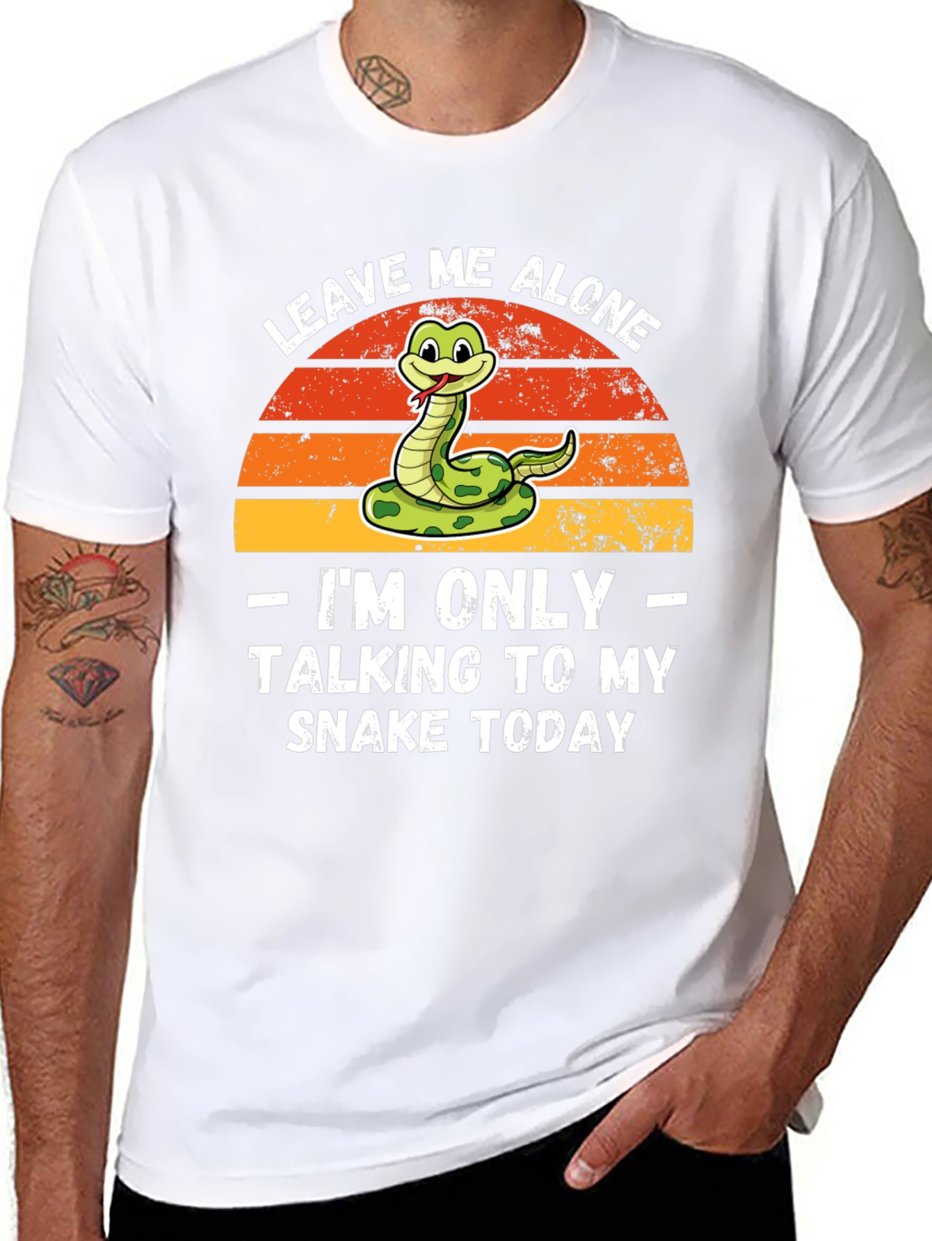 Leave Me Alone Snake T-Shirt