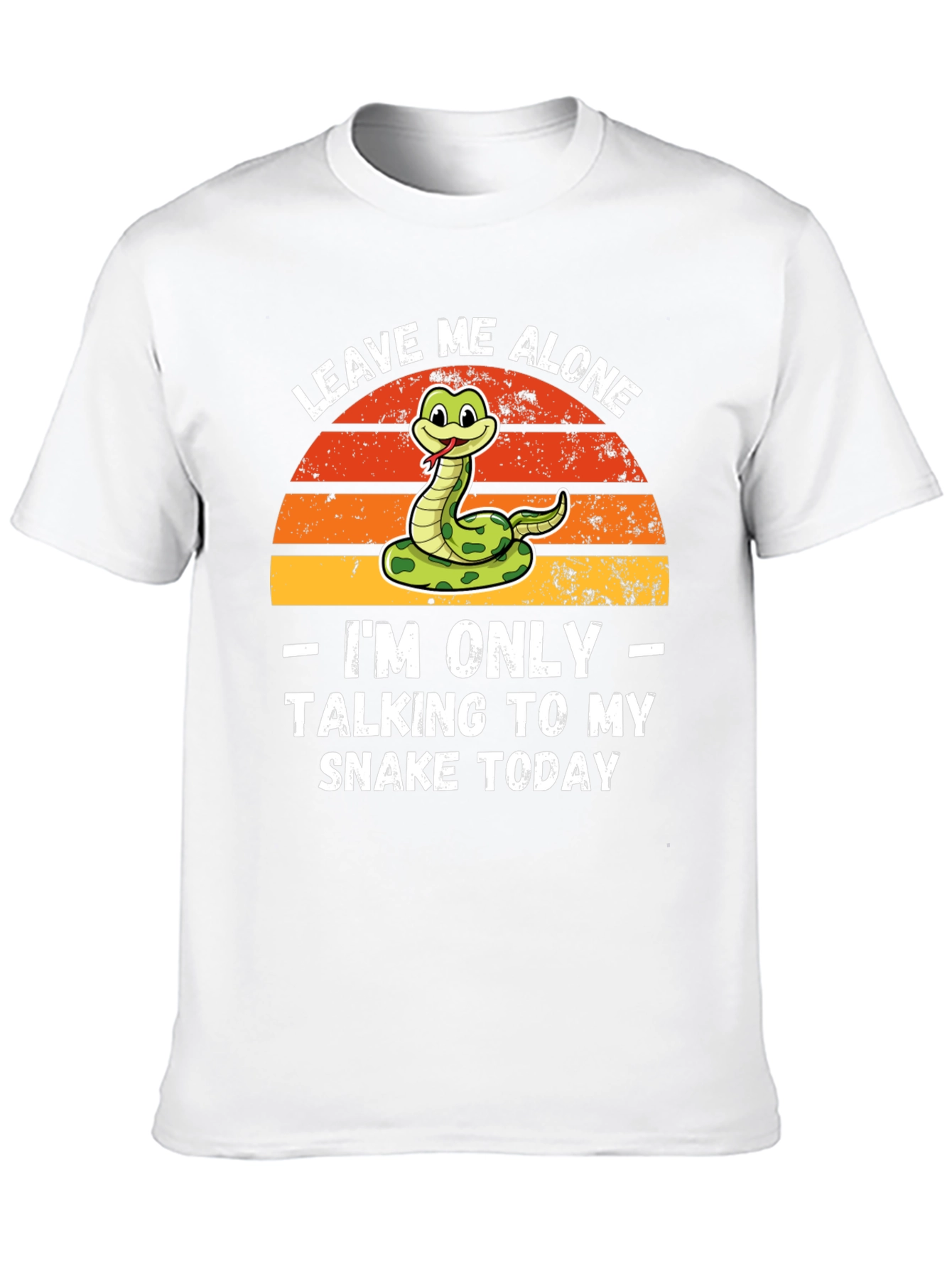 Leave Me Alone Snake T-Shirt