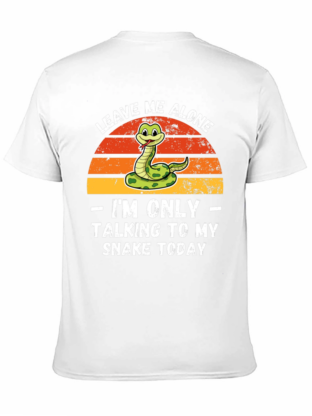 Leave Me Alone Snake T-Shirt