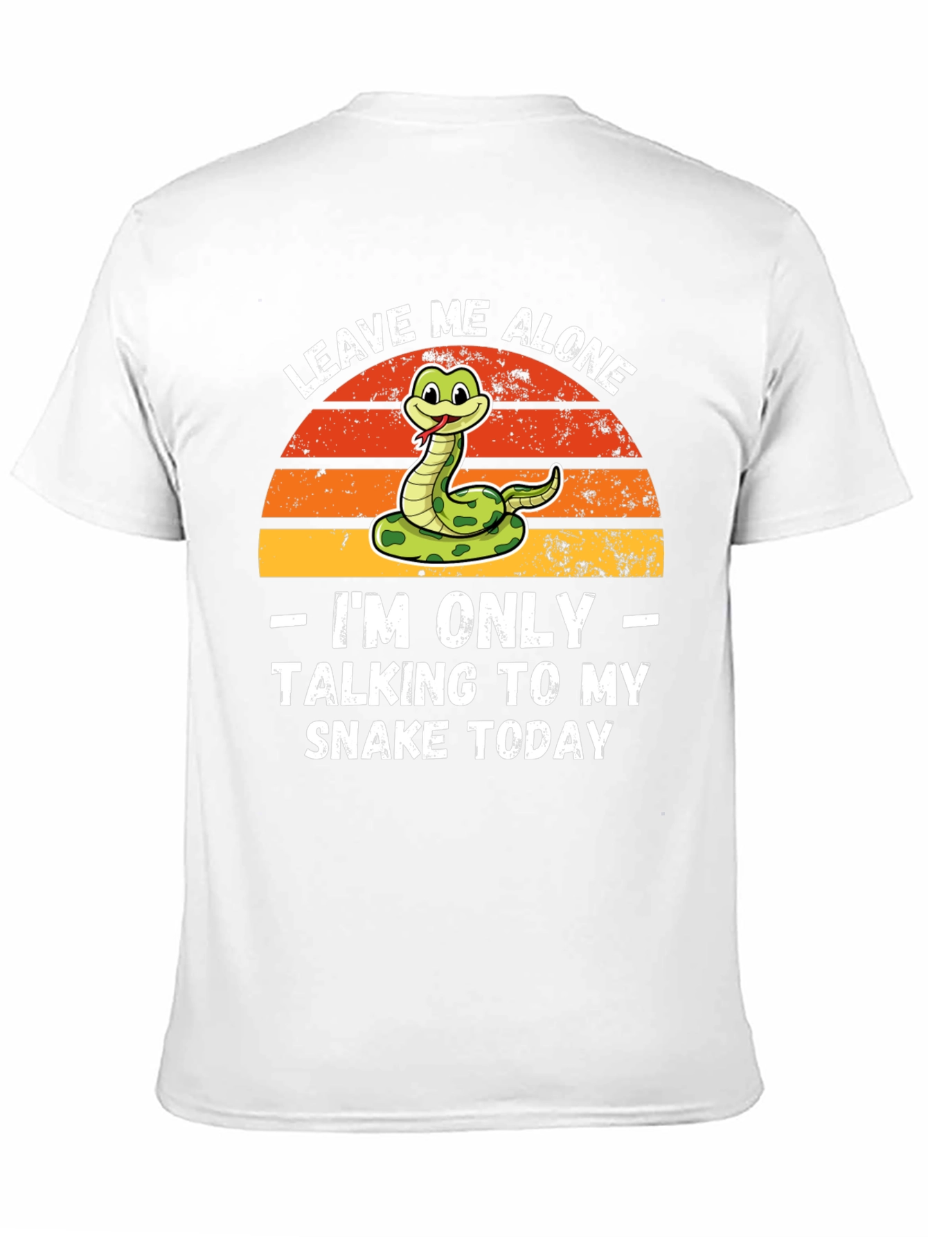Leave Me Alone Snake T-Shirt