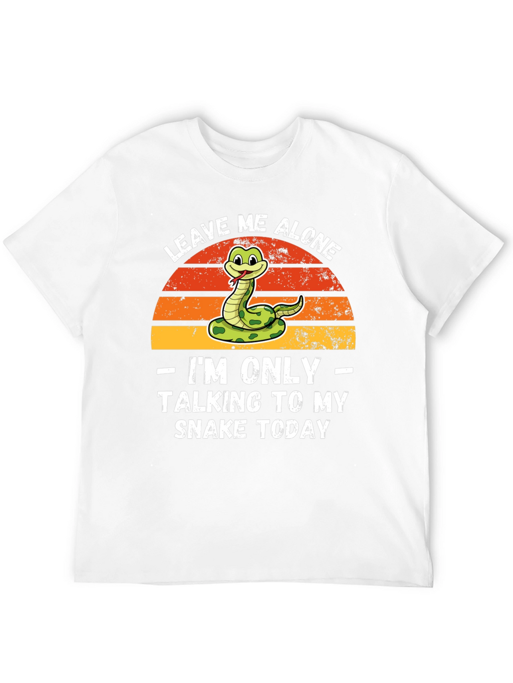 Leave Me Alone Snake T-Shirt
