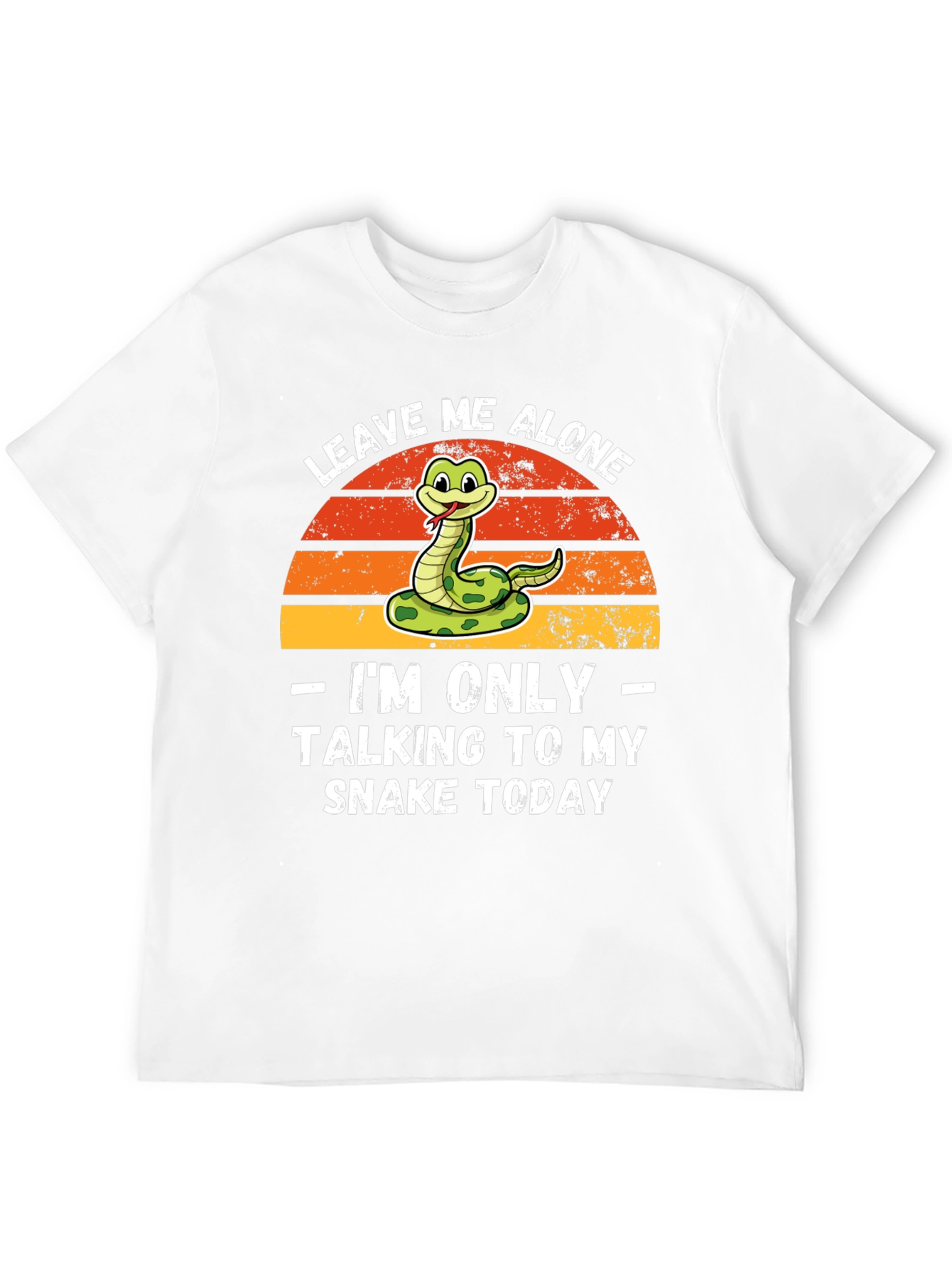 Leave Me Alone Snake T-Shirt