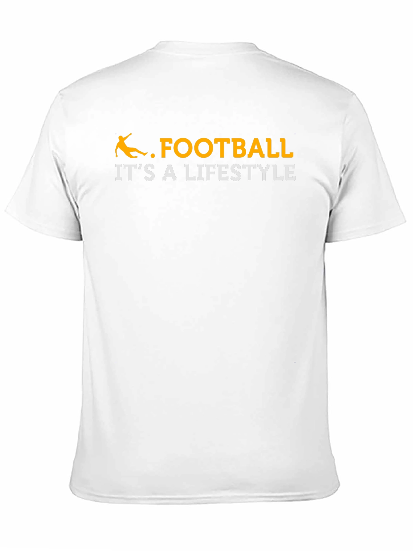 Football Lifestyle T-Shirt - Black Graphic Tee