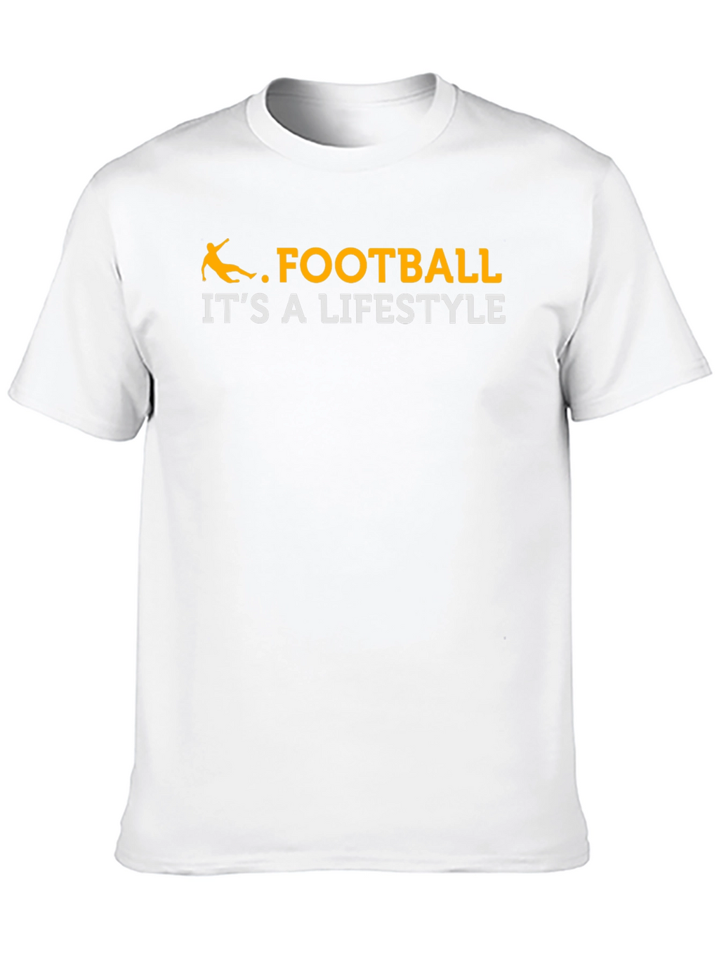 Football Lifestyle T-Shirt - Black Graphic Tee