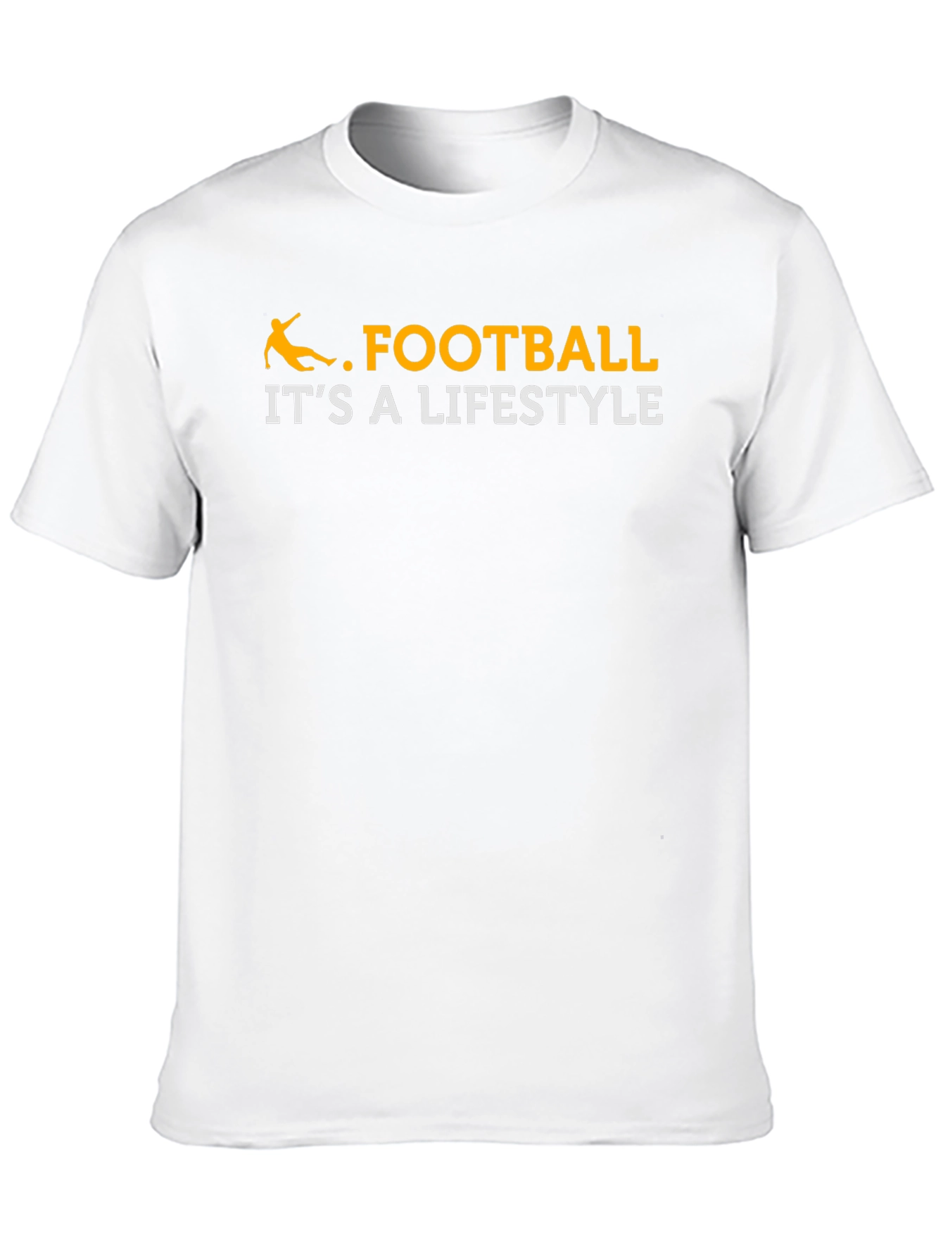 Football Lifestyle T-Shirt - Black Graphic Tee