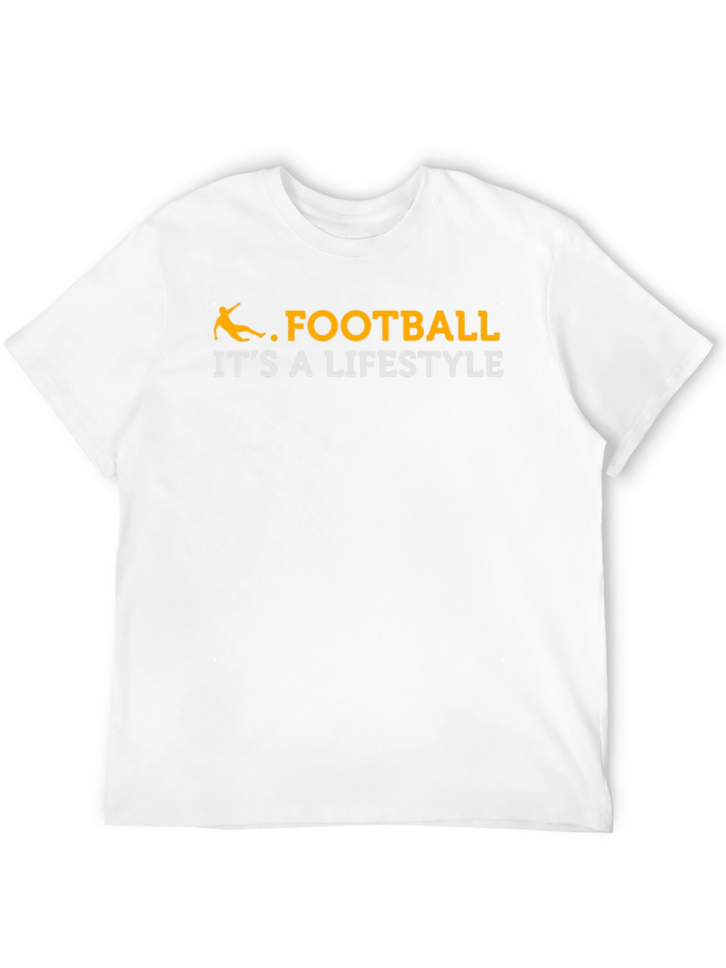 Football Lifestyle T-Shirt - Black Graphic Tee