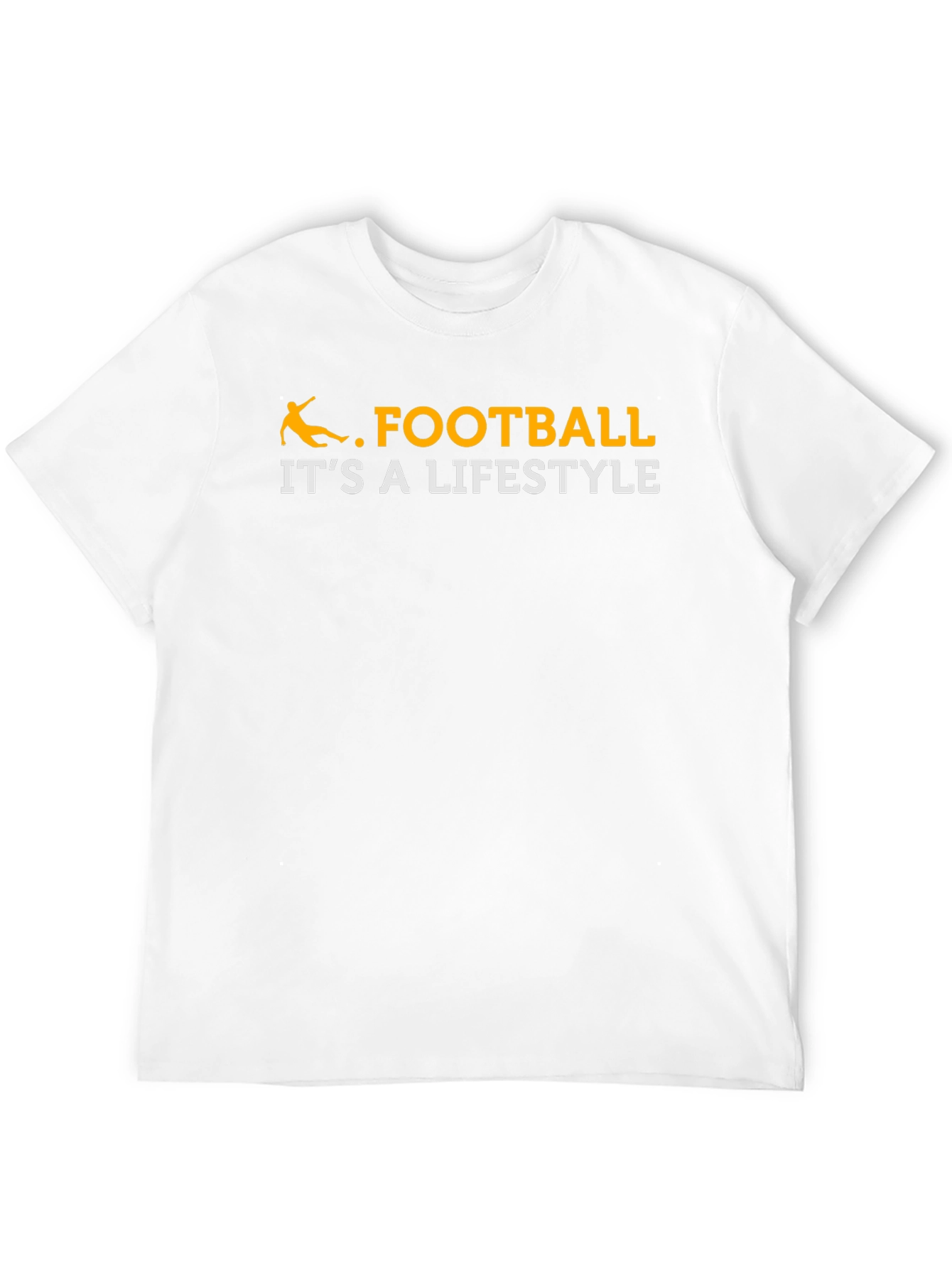 Football Lifestyle T-Shirt - Black Graphic Tee