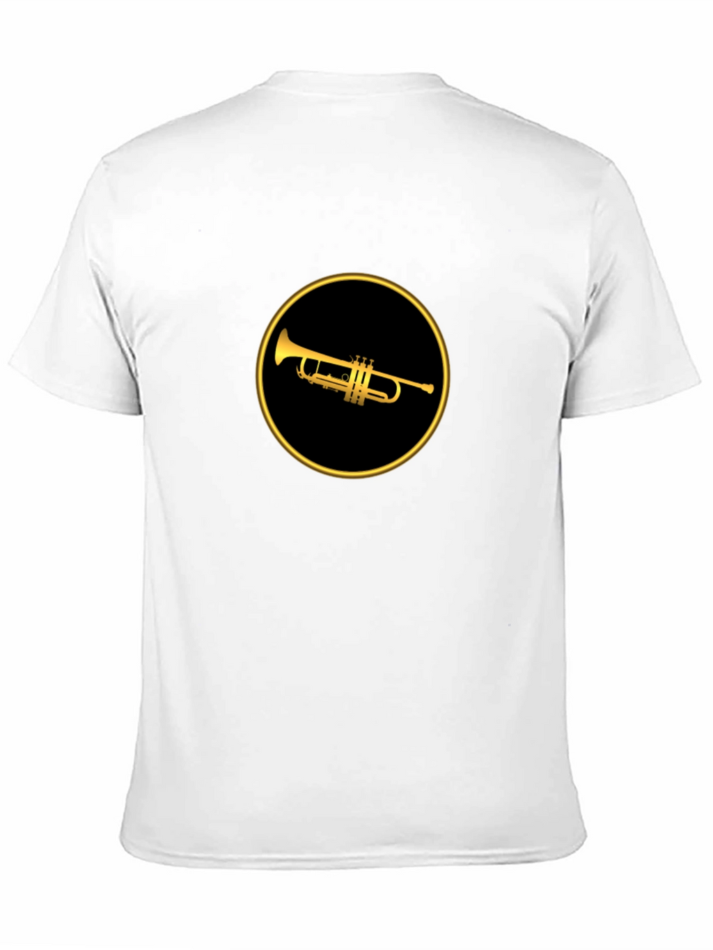 Trumpet Graphic Tee - Black Cotton Blend