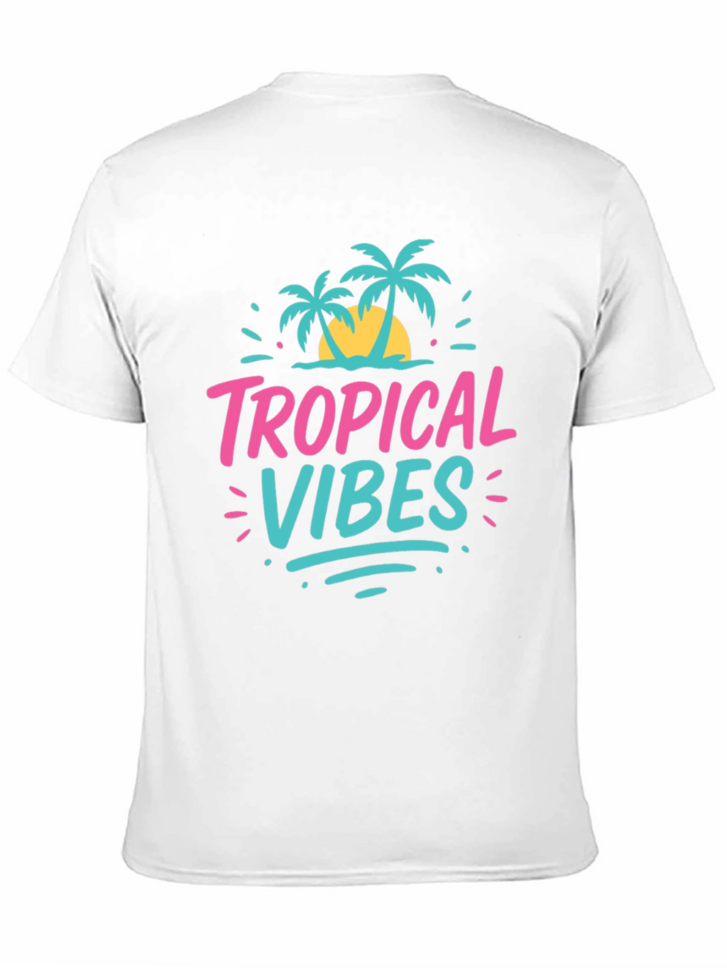 Tropical Vibes Graphic Tee - Summer Ready!