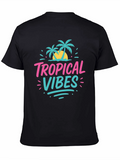 Tropical Vibes Graphic Tee - Summer Ready!
