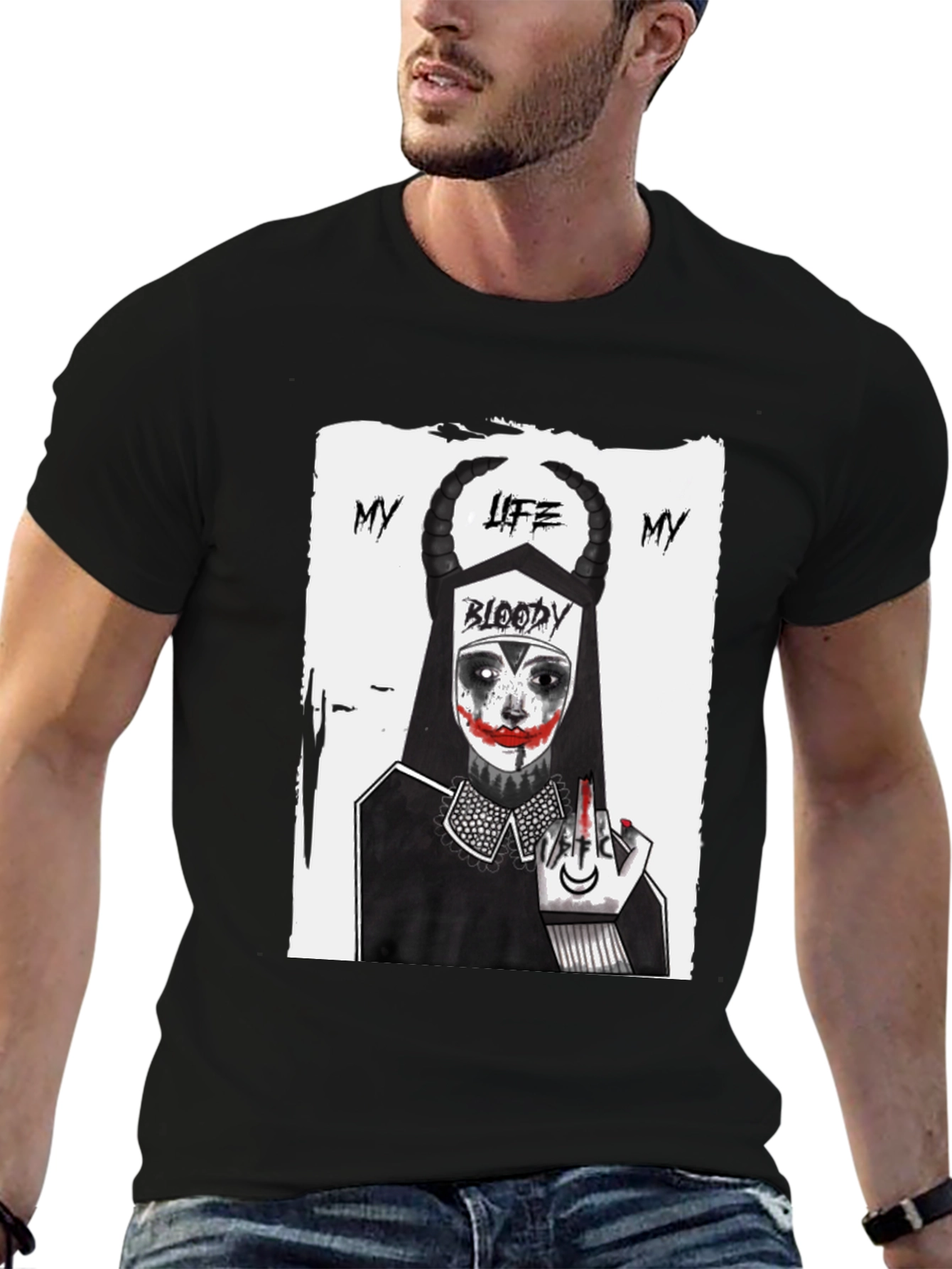 Bloody Life Graphic Tee