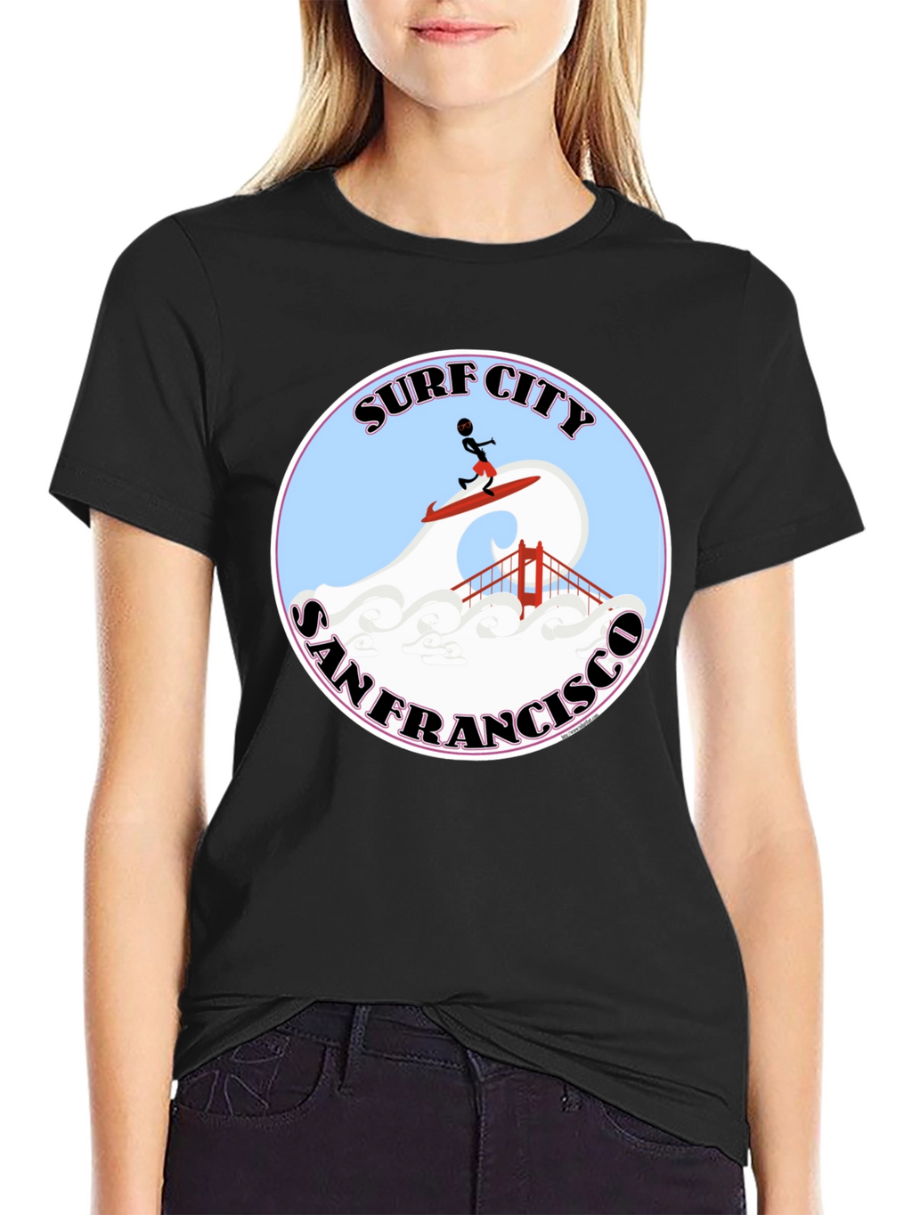 Surf City San Francisco Graphic Tee