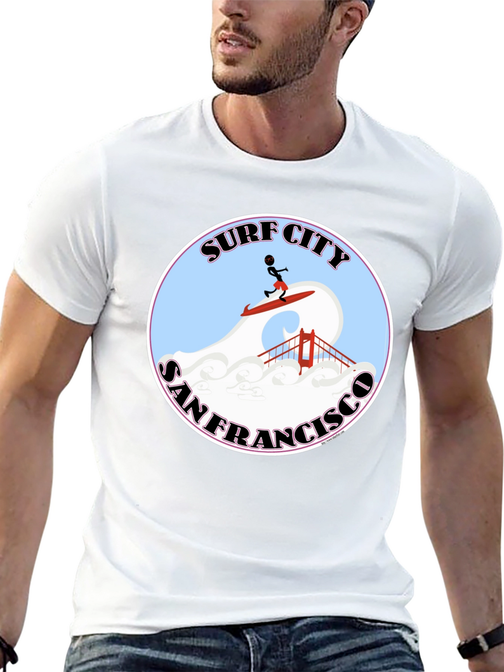 Surf City San Francisco Graphic Tee
