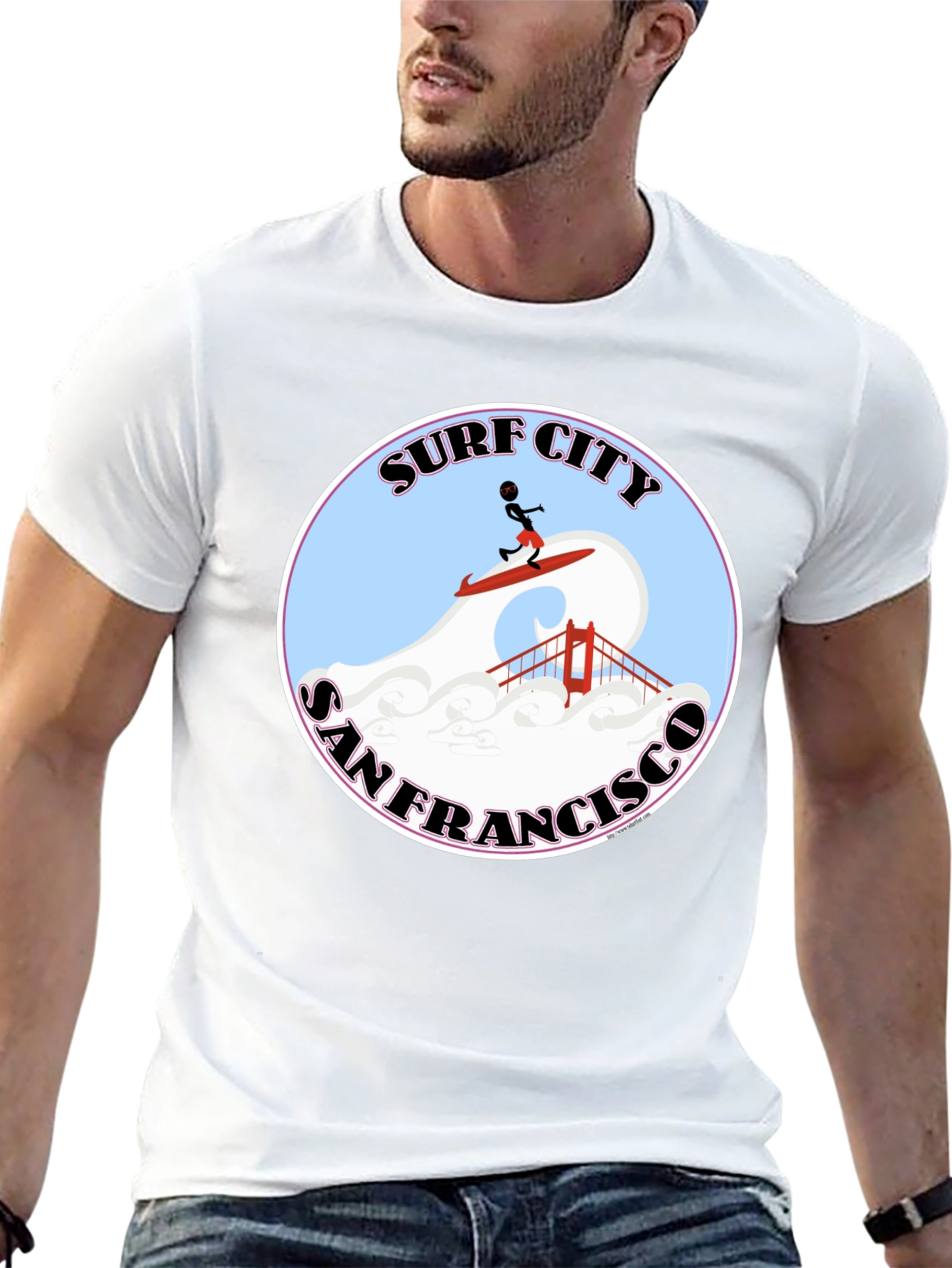 Surf City San Francisco Graphic Tee