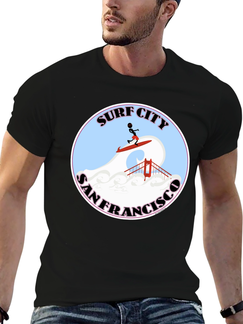 Surf City San Francisco Graphic Tee