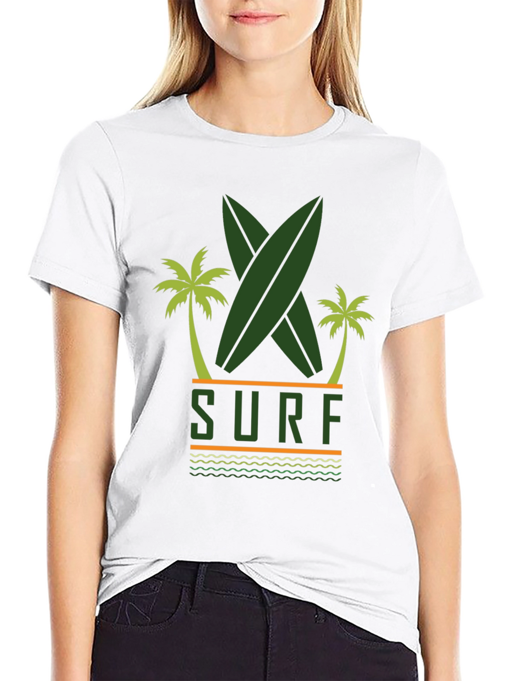 Surf Graphic Tee - Beach Vibes