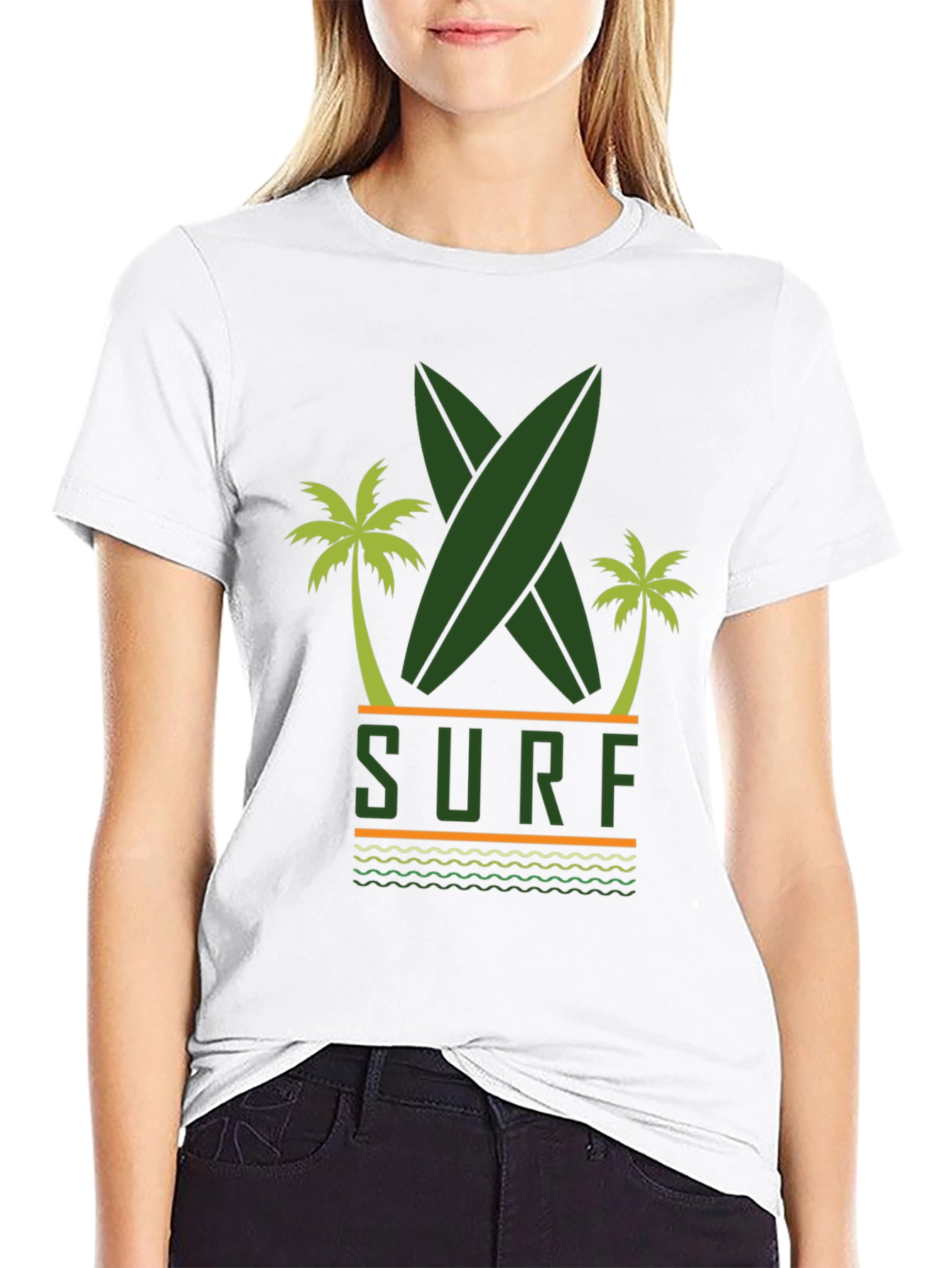 Surf Graphic Tee - Beach Vibes