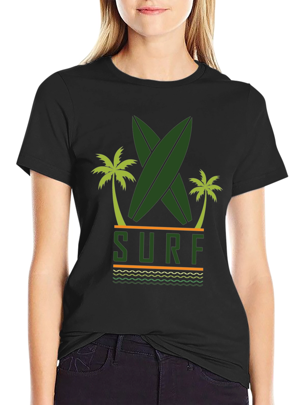Surf Graphic Tee - Beach Vibes