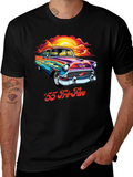 Retro 55 Tri-Five Car Graphic T-Shirt