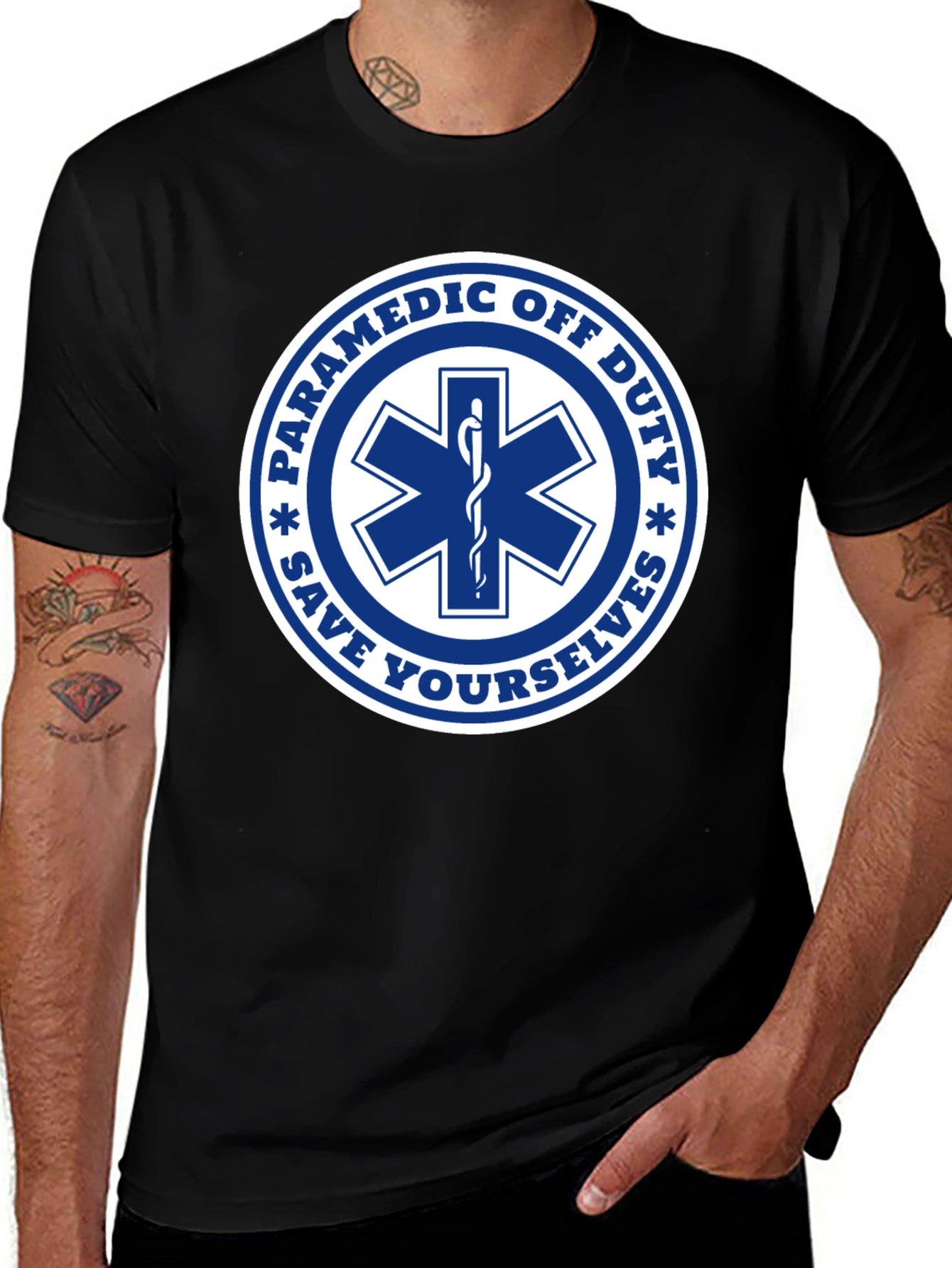 Paramedic Off Duty Graphic Tee
