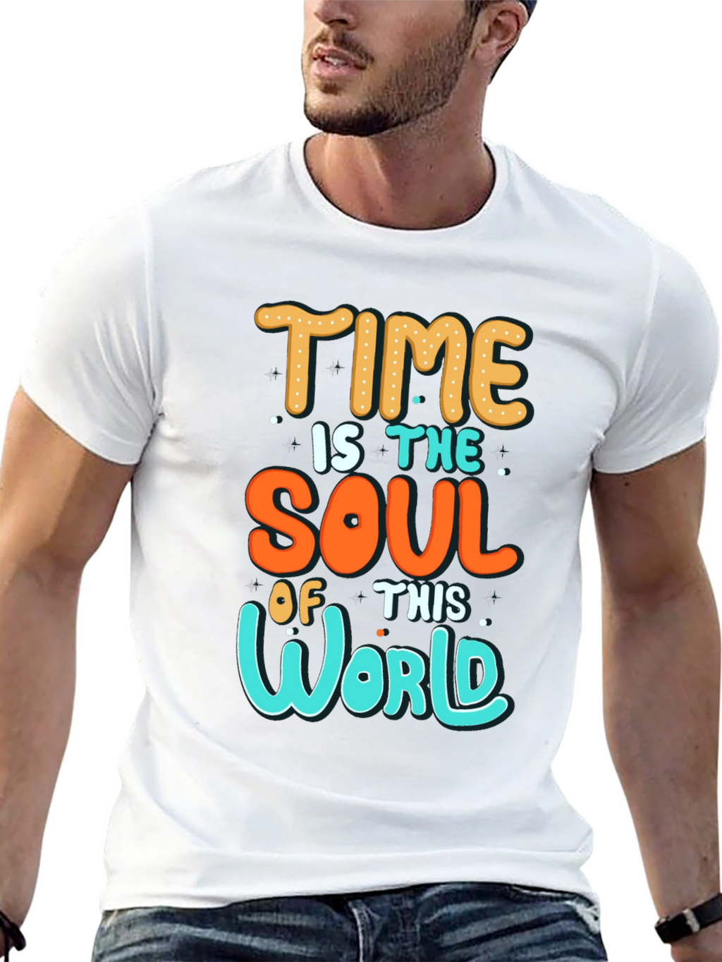 Time is the Soul Graphic Tee