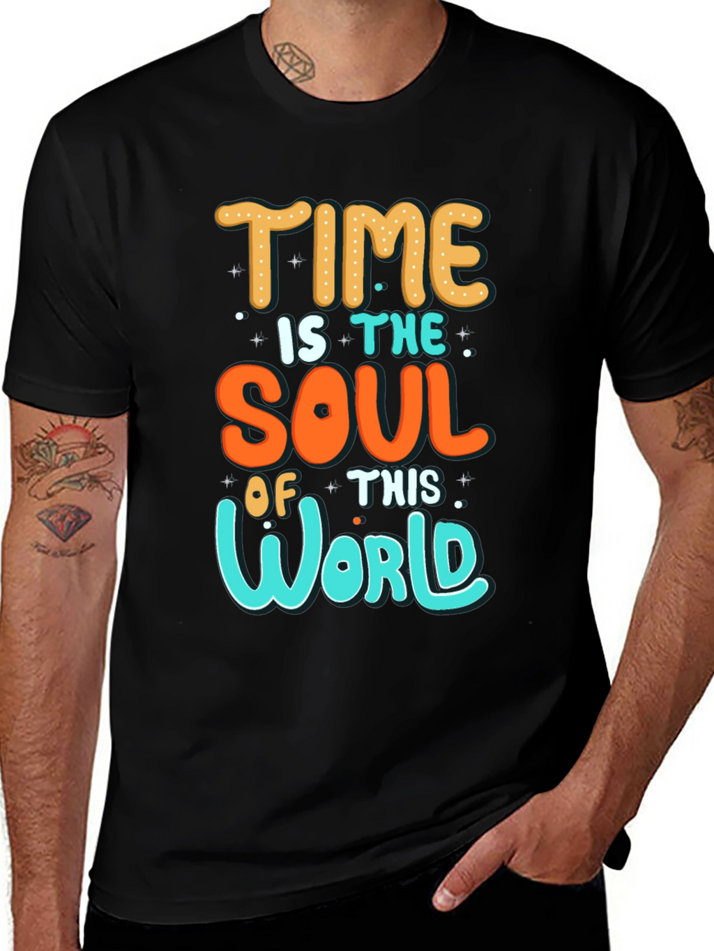 Time is the Soul Graphic Tee