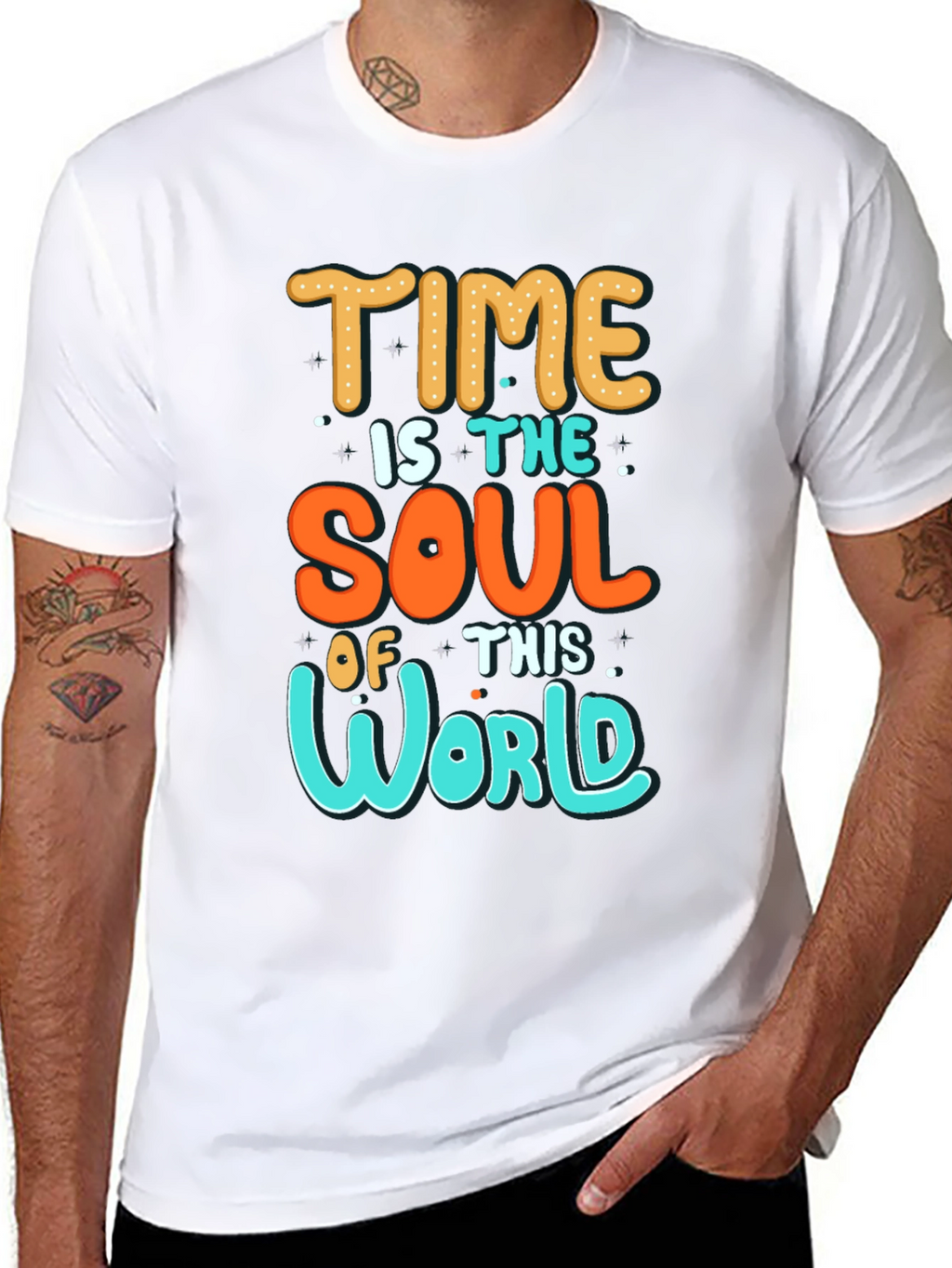 Time is the Soul Graphic Tee
