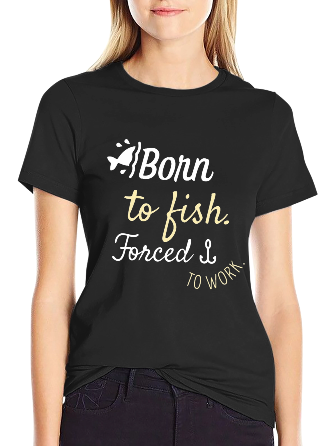 Born to Fish T-Shirt - Funny Fishing Tee