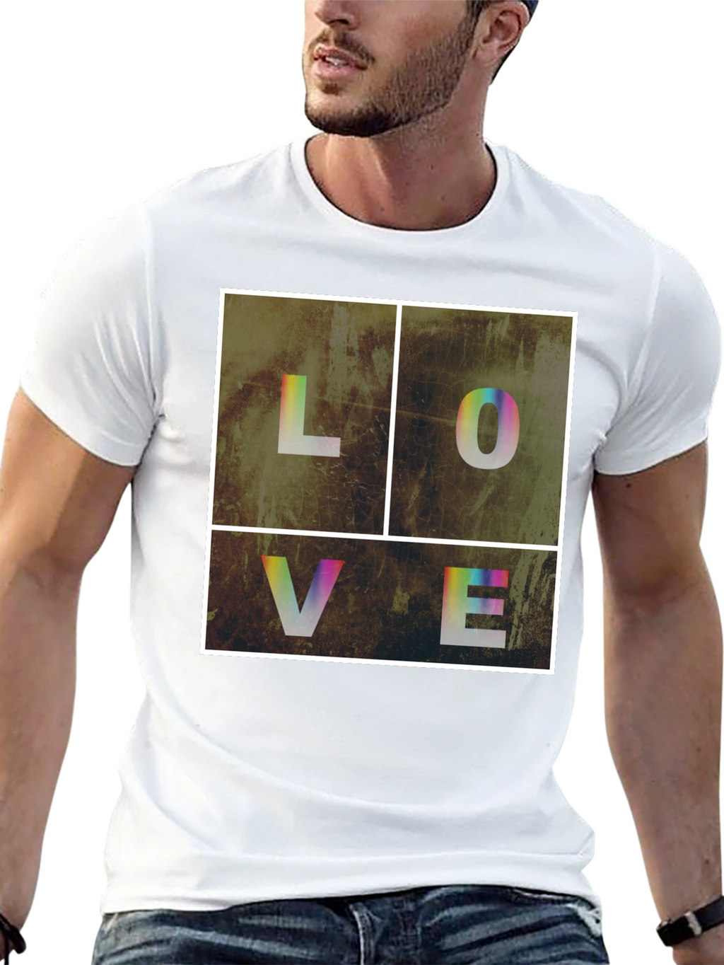Love Graphic Tee - Unisex Crew Neck