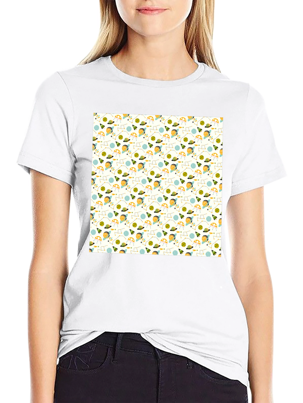 Cosmic Adventure Tee - Black