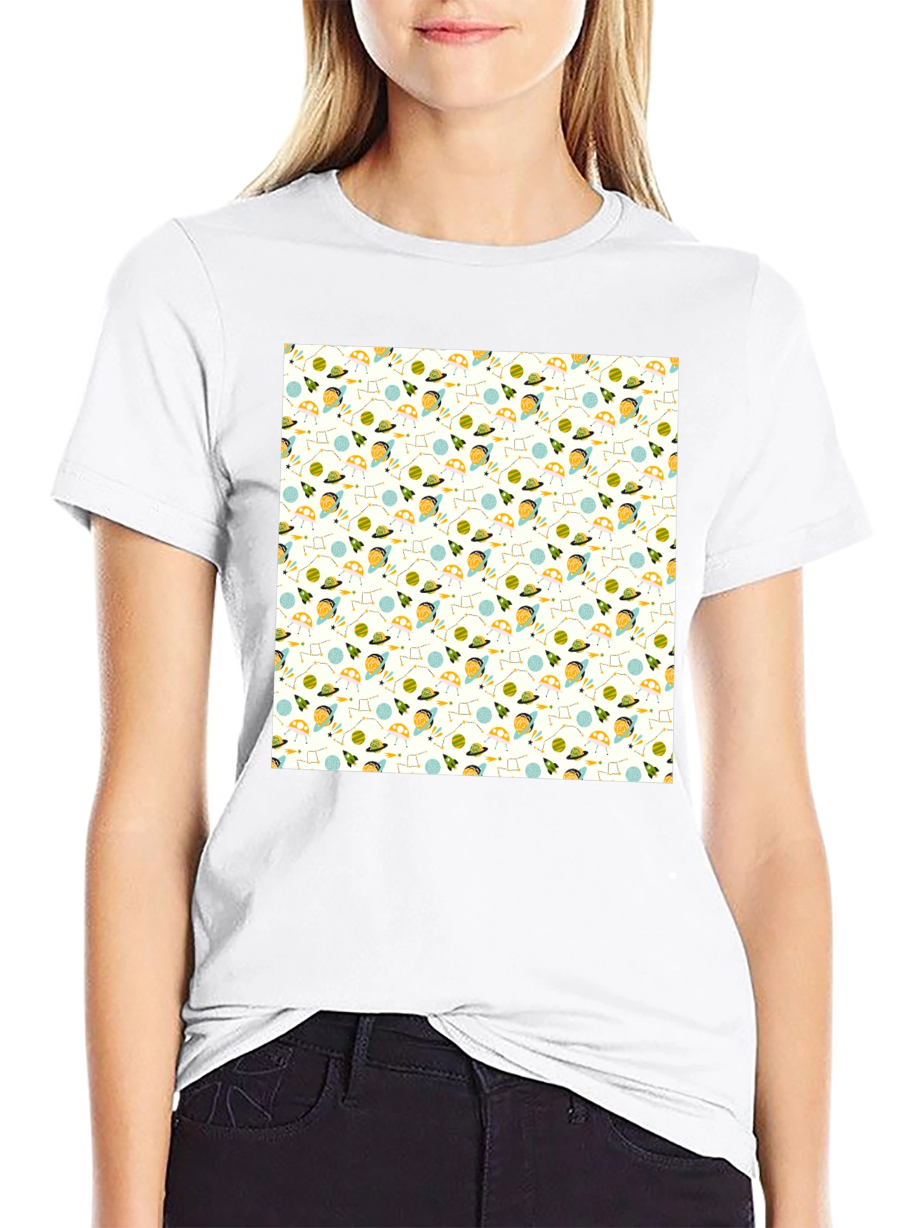 Cosmic Adventure Tee - Black