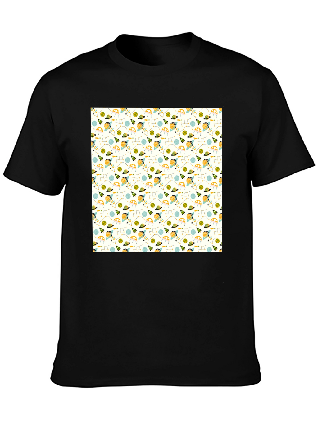 Cosmic Adventure Tee - Black