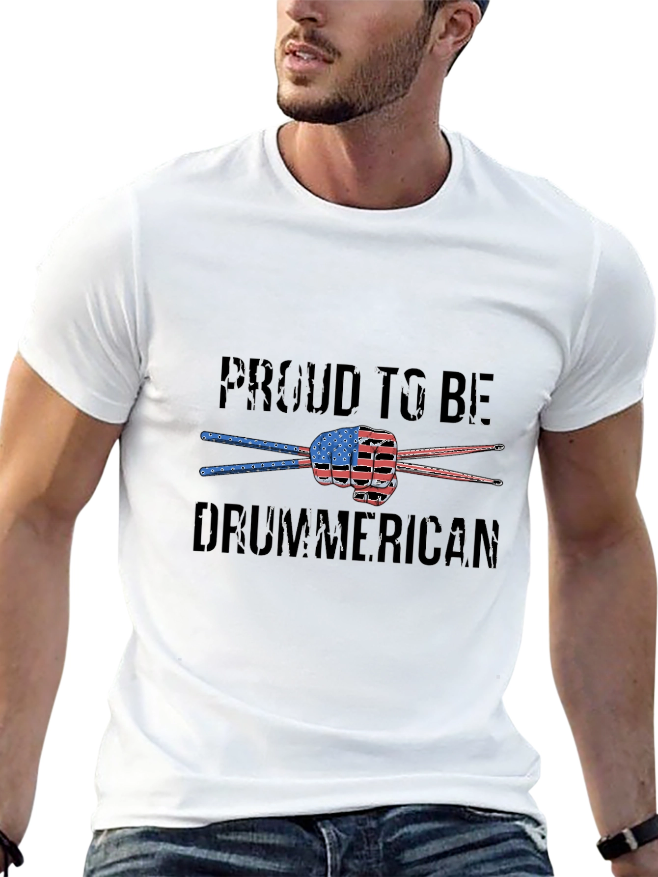 Proud Drummerican T-Shirt