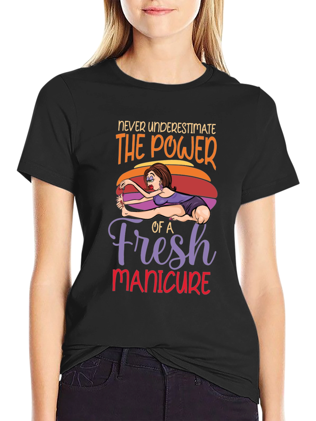Fresh Manicure Power Graphic Tee