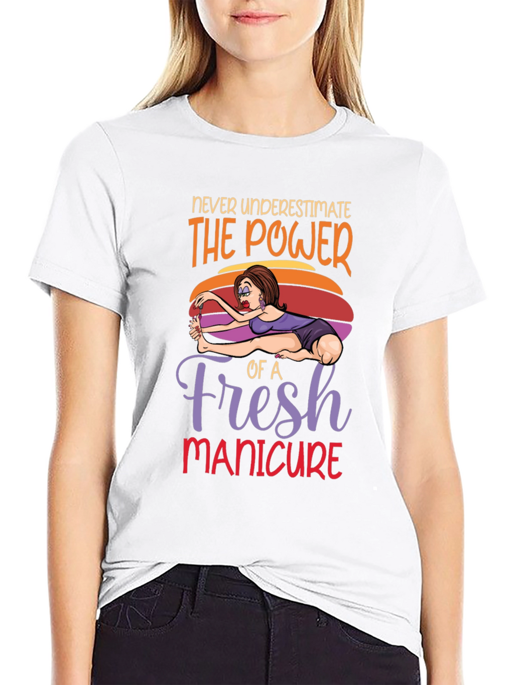 Fresh Manicure Power Graphic Tee