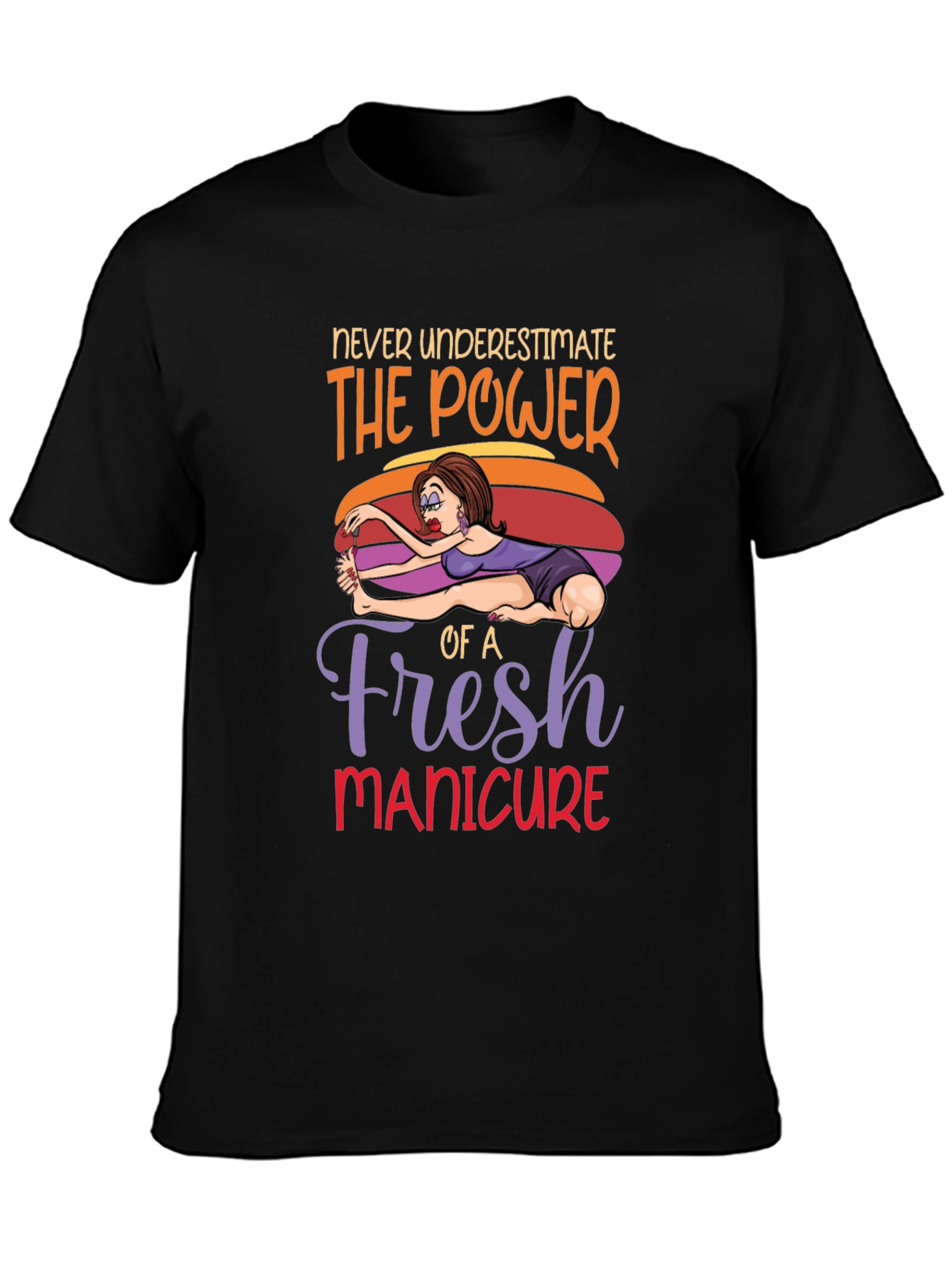Fresh Manicure Power Graphic Tee