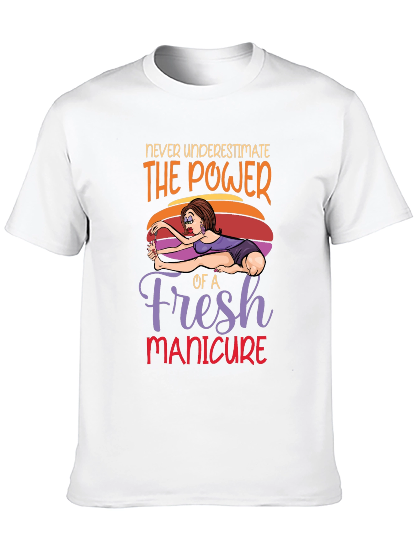 Fresh Manicure Power Graphic Tee