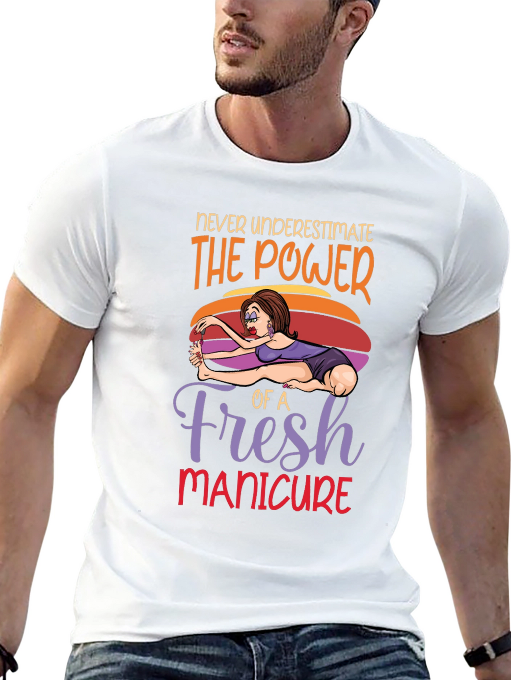 Fresh Manicure Power Graphic Tee