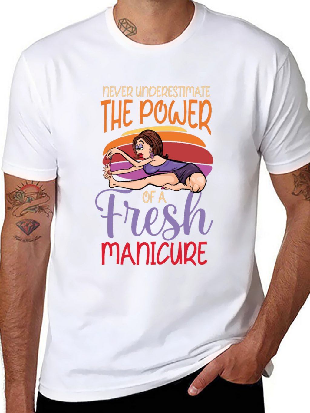 Fresh Manicure Power Graphic Tee