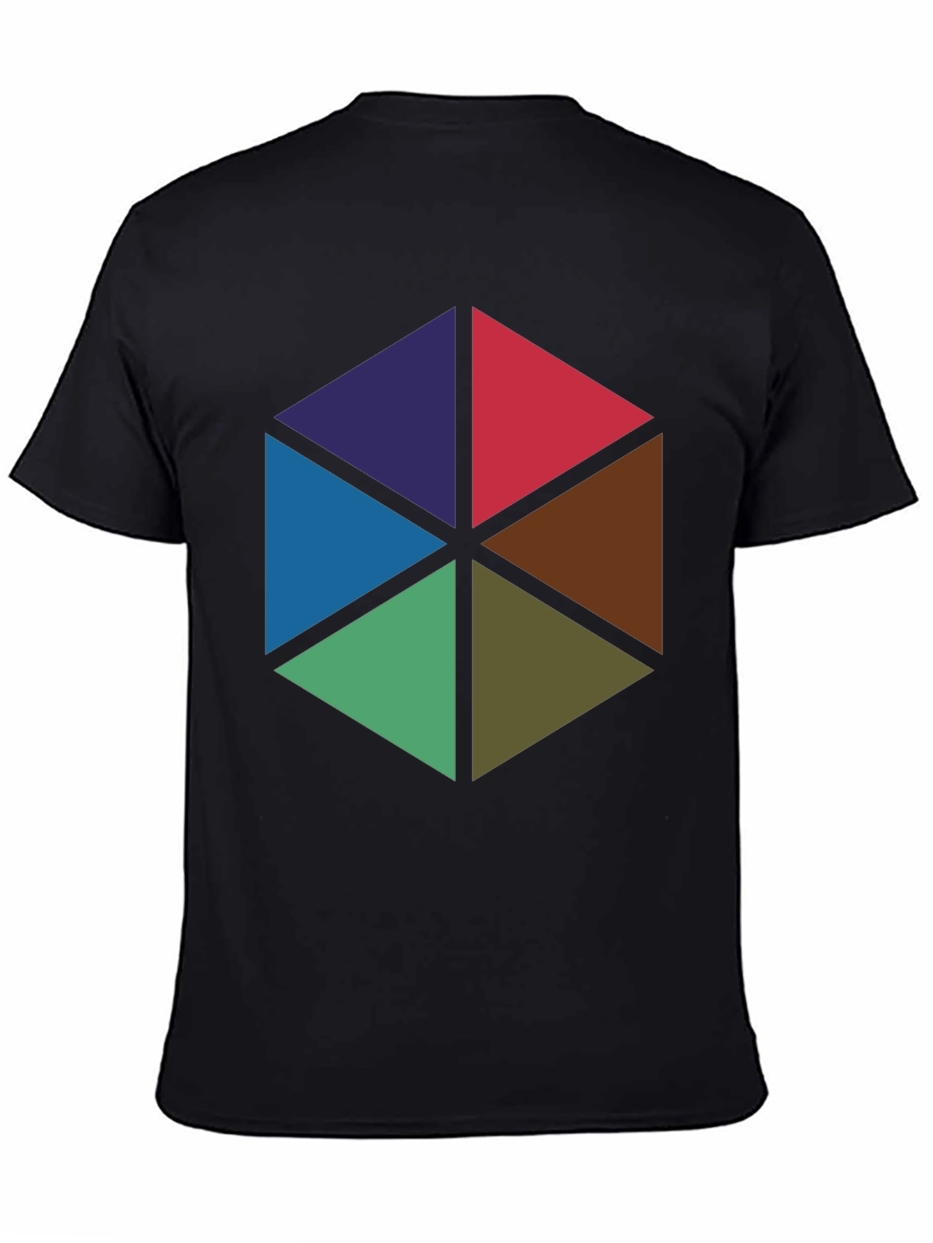 Geometric Triangles T-Shirt - Bold & Modern Design