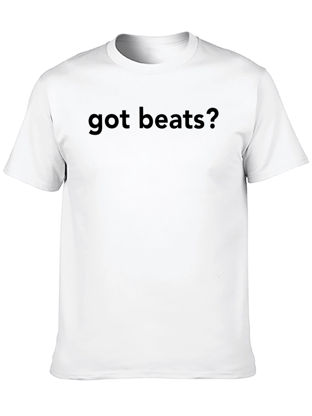 Got Beats? Black Graphic T-Shirt