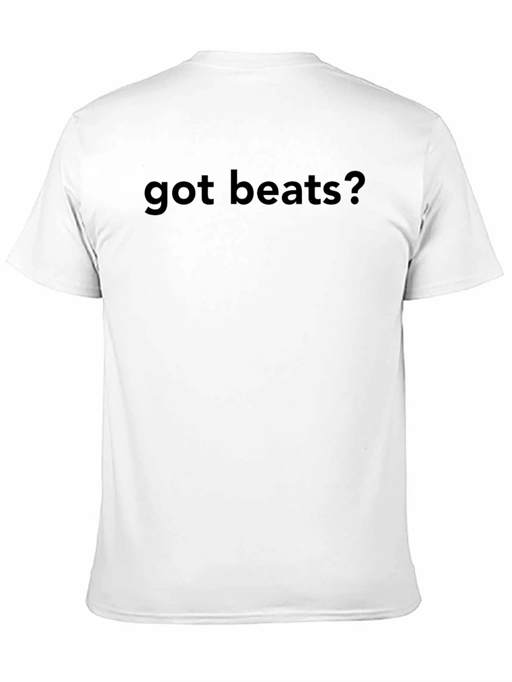 Got Beats? Black Graphic T-Shirt