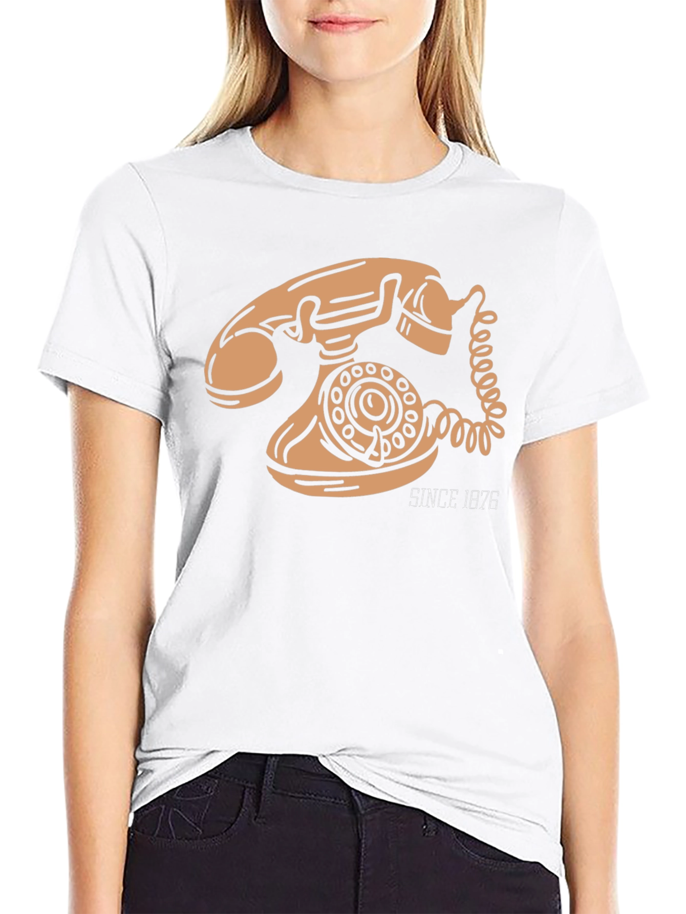 Vintage Phone T-Shirt - Since 1876
