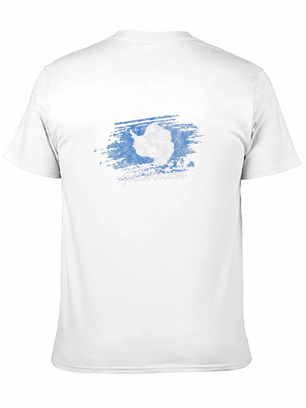 Antarctica Graphic Print T-Shirt - Black