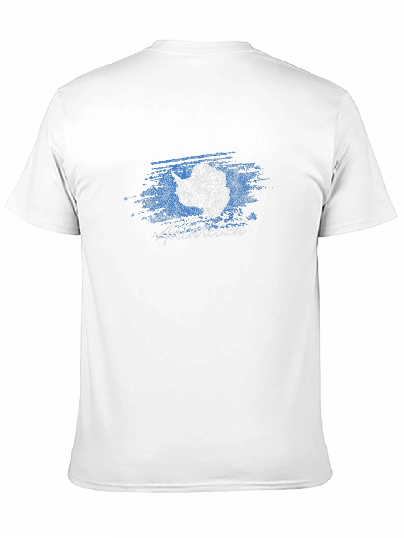 Antarctica Graphic Print T-Shirt - Black