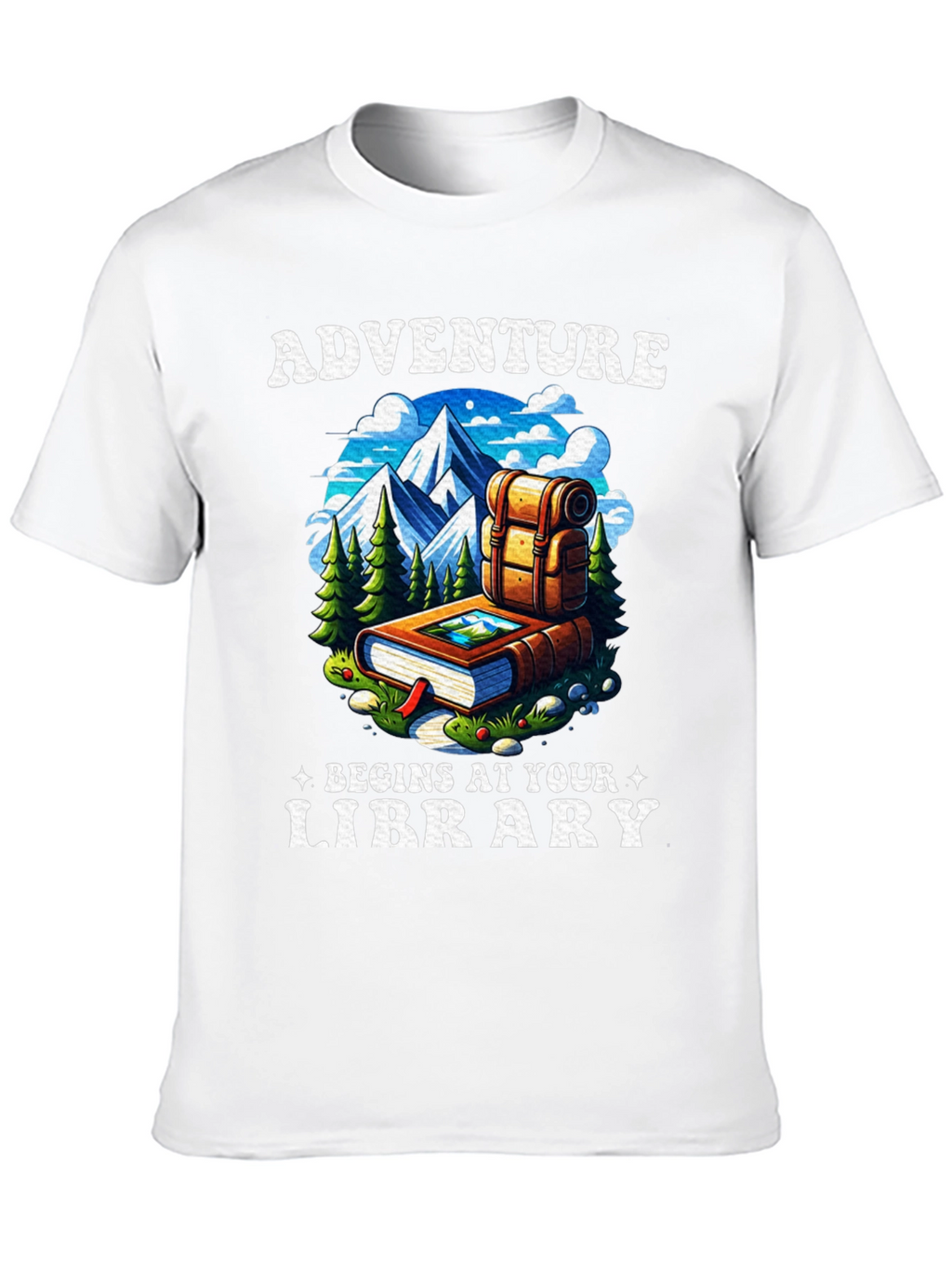 Adventure Begins at Your Library T-Shirt