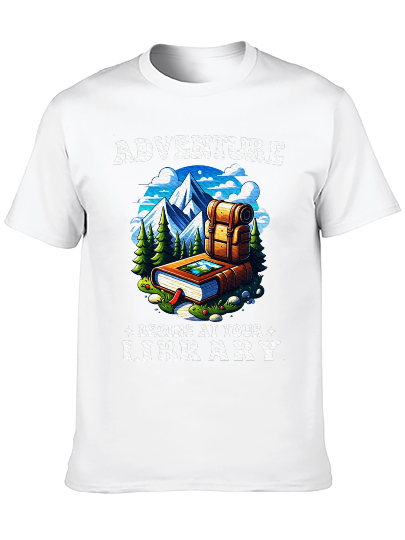 Adventure Begins at Your Library T-Shirt